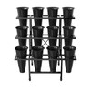 ClarArti 3 Tier Black Stand