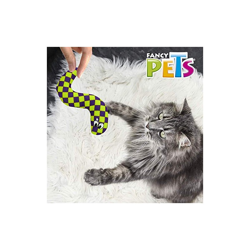 Fancy Pets Catch Juguete Pez y Serpiente para Gato