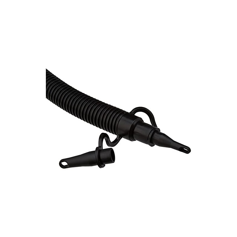 Intex 68612 Double Quick High Output Handluftpumpe, Schwarz, 29 cm