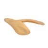 Orthotic 3/4 Leather Insoles with Longitudinal and Transverse Arch Support,