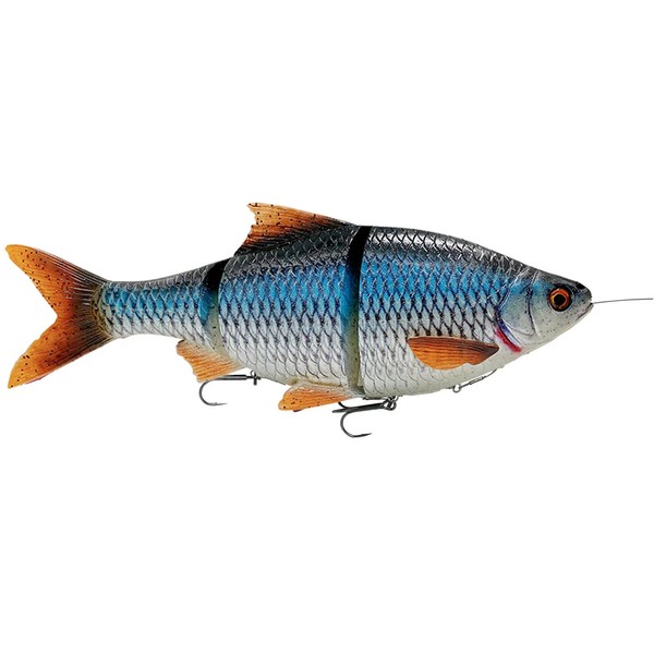 Savage Gear 4D Line Thru Roach Rubber Fish Model: Roach