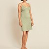 Boody Goodnight Slip Sleep Dress, Sage / M