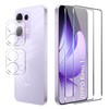 CAUHENYEE Schutzfolie für OPPO Reno 13 5G Panzerglas, [2+2] 2