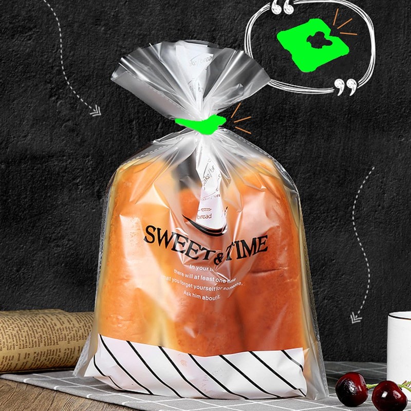 100 Pieces Reusable Plastic Bread Bag Clips Keep Your Food