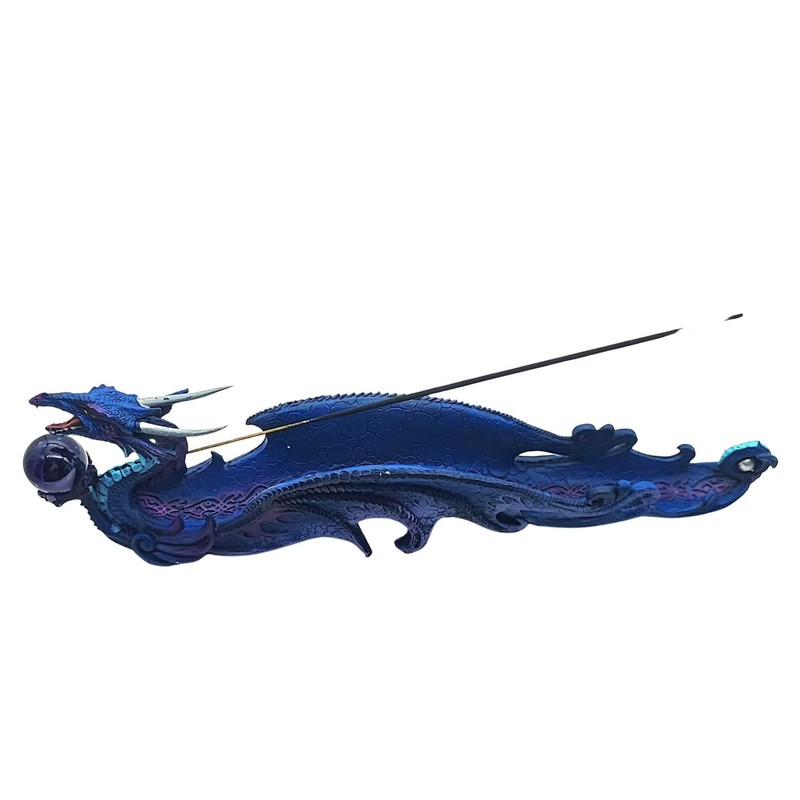 Kheops Purple Dragon Incense Holder with Orb
