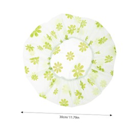 FRCOLOR 4pcs Shower Caps for Women Reusable Sauna Hats with Dot Print for Long Short Hair Multi Color Bathing Caps for Hair Protection Versatile Use