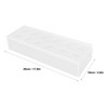 Clear Acrylic Vase Rectangular Elegant Centerpiece Flower Vase for Home