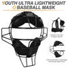 Baseball Catcher Mask Umpire Mask,Full-Face Protection Mask for Baseball,Lightweight Secure