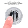 White Wrist Trainer Ball Auto Start Wrist Strengthener Gyroscopic Forearm