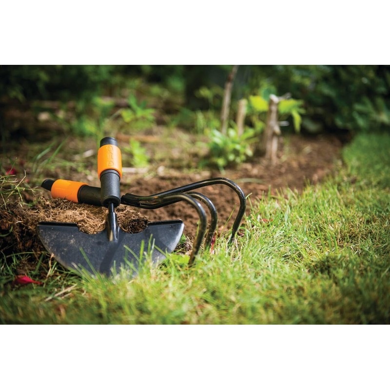 Fiskars lawn edger, tool head, width: 19 cm, boron steel,