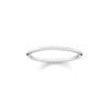 Thomas Sabo Sterling Silver Ring Size 50 TR2123-001-12, Precious metal,