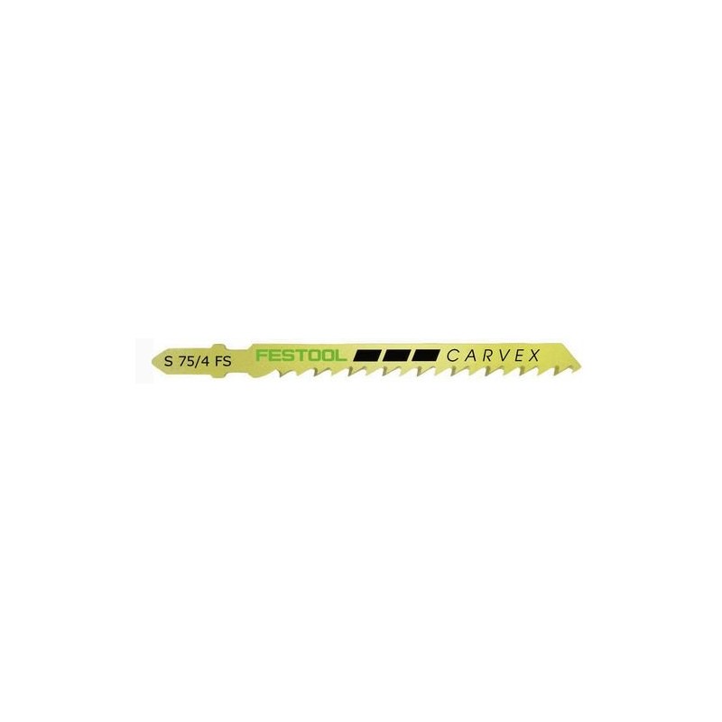 Festool S 75/4 FS/5 Jigsaw Blade, Multicolour, Set of 5