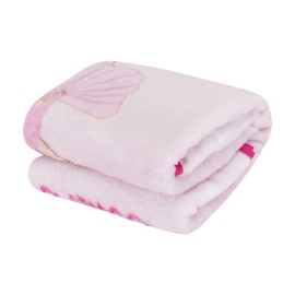 EVERYDAY KIDS Toddler Throw Blanket - 30" by 40" - Ballerina Born to Dance - Super Soft, Plush, Warm and Comfortable