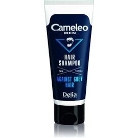 Cameleo Men - Shampoo Against Grey Hair - Natural Hazelnut Extract - Colour Protect - Refreshs and Cleans Hair & Scalp - 150ml