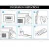 Valletock USB LED Strip Light, 16 Colours, 4 Modes, Dimmable