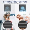 18" x 18" Aluminum Gable Vent for Houses, Metal Shed