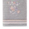 SKL Home by Saturday Knight Ltd. Greenhouse Leaves Bath Towel,Gray,Small