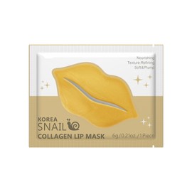 Golden Collagen Flake Lip Mask 20 Pieces, Multifunctional Lip Care