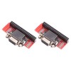 DEVMO 2PCS VGA666 Adapter Board DPI dtoverlays Module Compatible with