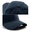 Navy Blue Baseball Cap Men Women Adjustable Dad Hat Plain