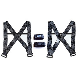 Forearm Forklift Shoulder Harness–Orig. Model-Lift and Move Furniture, appliances, Supports up to 800 lb. Moving Harness Set, 2 Harnesses and 2 Center Straps That are ea 9’4” Long, 1 Pack, Urban Camo