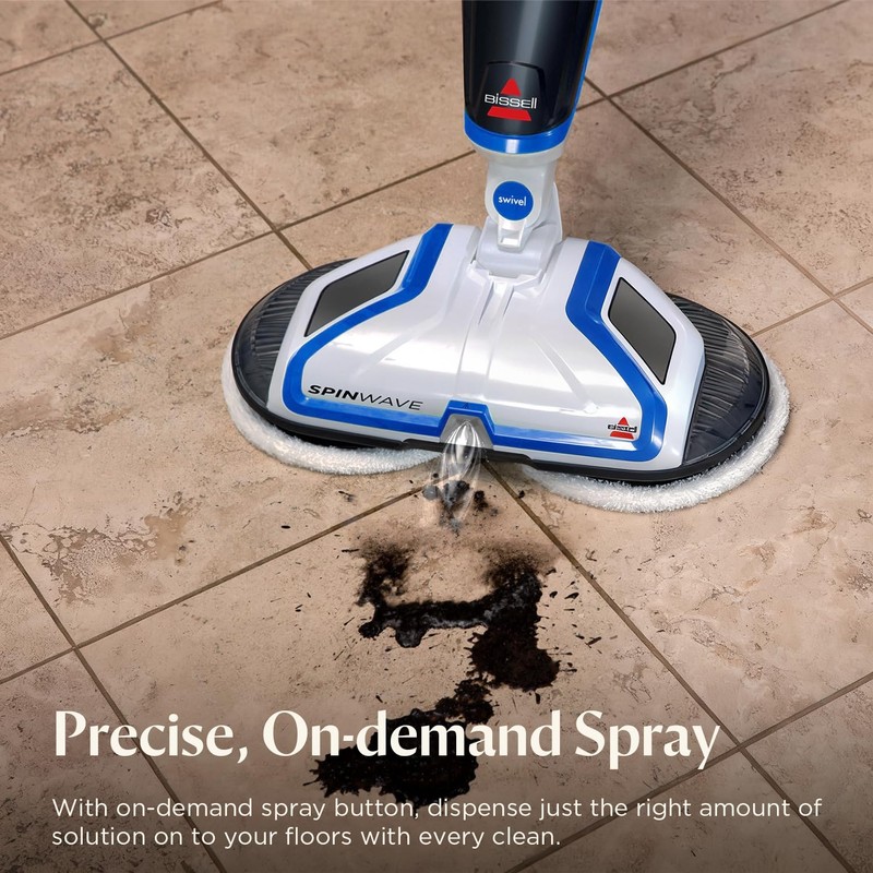 BISSELL SpinWave Hard Floor Expert Corded Spin Mop Cleaner, 20393