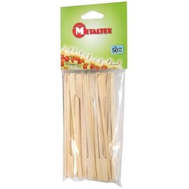 Metaltex Bamboo Wood Picker, Brown, 15 cm, 50-Piece