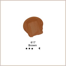 Acrylic Paint Brown 500 ml, Waterproof and Non-fading, Quick Drying, Acrylic Paint for Canvas, Wood, Fabric, Crafts, Leather and Stone