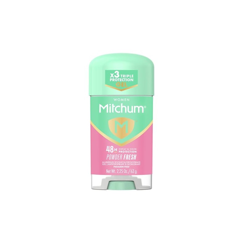 Mitchum Clear Gel Powder Fresh, 330 ml