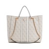 GUESS Noreen Small Girlfriend Carryall, Dove Logo