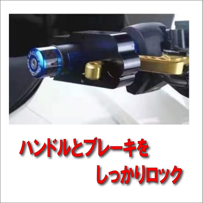 Brake Lock, Axle Lock, Steering Wheel Lock, Easy to Install,