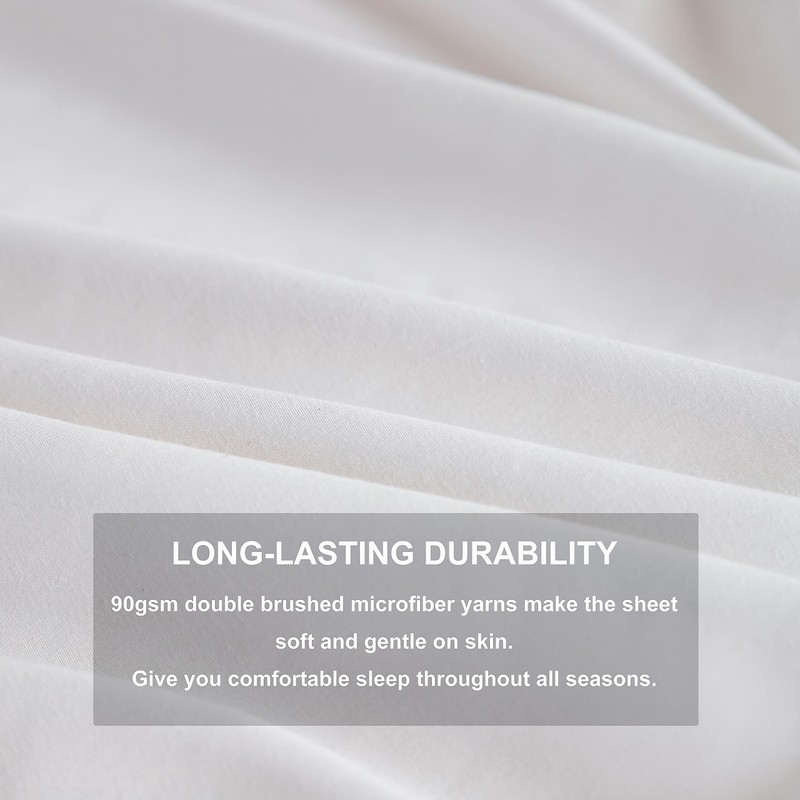 MOHAP Warm 16 inch(40cm) Extra Deep King Size Fitted Sheet