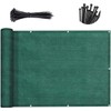 SUNNY GUARD 3'x16' Dark Green Balcony Privacy Screen Fence, Apartments