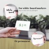 Set of 15 Mini Whiteboard, Small Dry Erase Food Signs