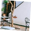 COLLBATH Tree Mounted Bird Bath Feeder Versatile Outdoor Water Bowl