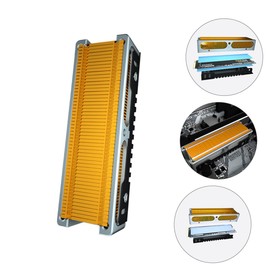 Operitacx 1 Stück Albronze Kühlkörper für SSD Metallischer Heizkörper mit Wärmeableitpads für Effiziente Kühlung für Gaming Hochleistungs Pcs