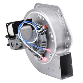 Adviace Replacement A-E-027 Combustion Blower Fan With Housing for Breckwell P23, P22, P24, P24I, P4000, P2000I, P2700, P2000, P23I, SP1000, P1000, SP22, SP23 Pellet Stoves, US Stove 5040 Pellet Stove