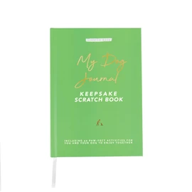 My Dog Journal Activity Scratch Book from Gift Republic Pet Journal