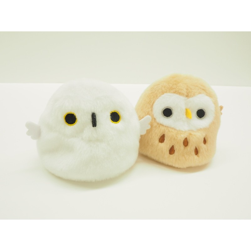 三英貿易 オリジナル ぬいぐるみ とりだんご フクロウ W9×D8×H7cm アニマル
