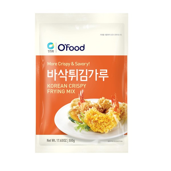 O'Food Chung Jung One Korean Crispy Mix, 1kg, 35.27oz. (Crispy Frying Mix)