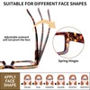 REAVEE 3 Pack Oprah Style Reading Glasses for Women Men,