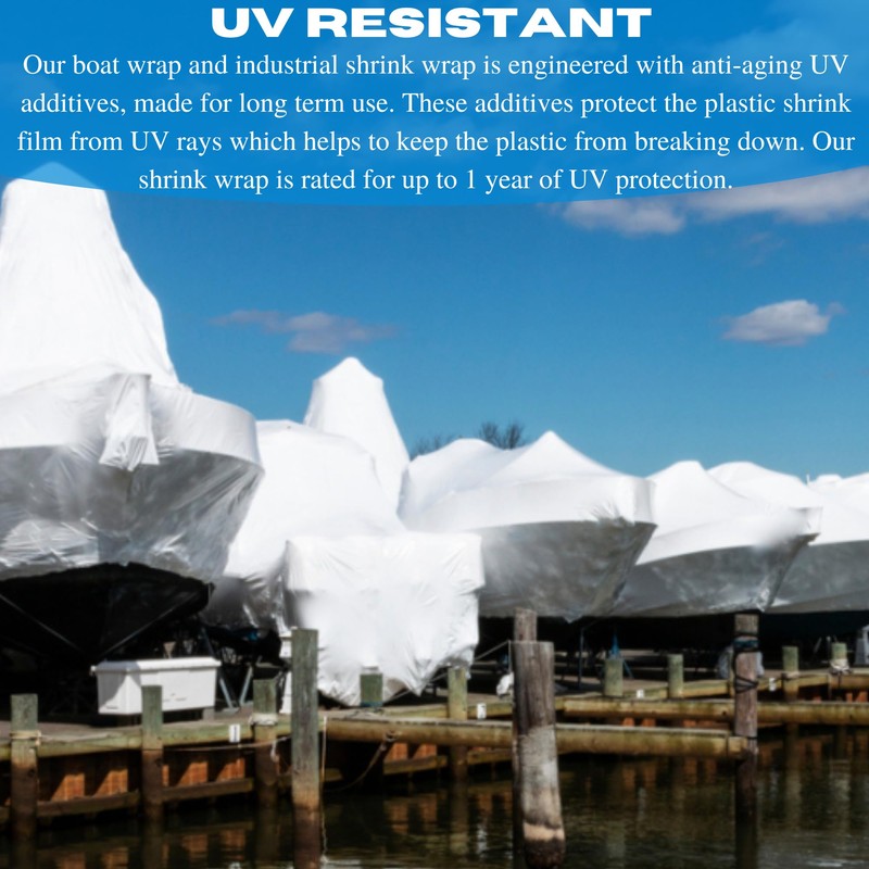 VBS - Polyethylene Plastic Shrink Wrap - 7 mil –