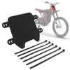 MAEZOE Motorcycle Front Number Plate Electric Bike-Number Plate Motorcycle Plate