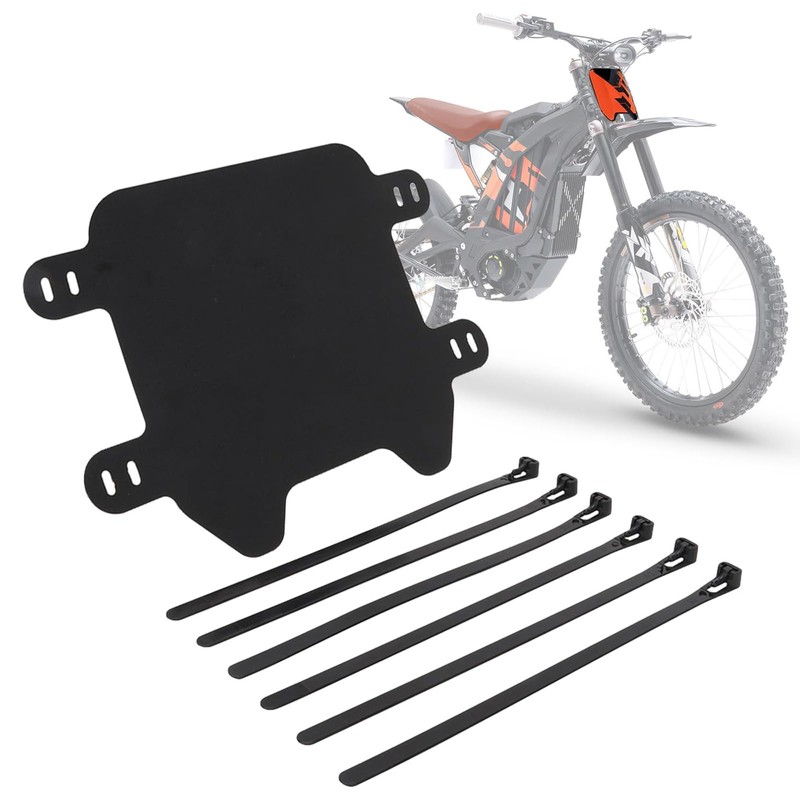 MAEZOE Motorcycle Front Number Plate Electric Bike-Number Plate Motorcycle Plate