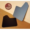 StreetRays [Originals] [SR] STARTER Mud Flaps Set BLACK with Custom