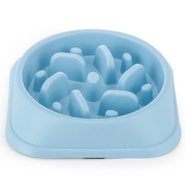 Slow Feeder Dog Bowls,Agemin Keep Pets Busy and Prevent Puppy Overeating,Slow Down Eating Speed,Non-Slip and Anti-Bloating Maze Dog Licking Bowls,Suitable for All Breeds of Pets