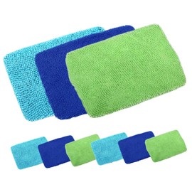 Anneome 9pcs Cars Car Cleaning Accessories Car Window Cleaner Tool Auto Windshield Cleaning Cloth Windshield Cleaner Windshield Wipers Glass Cloth Cover Car Window Cloth