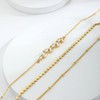 Ankle Bracelets for Women 14K Gold Silver Plated Anklets Waterproof