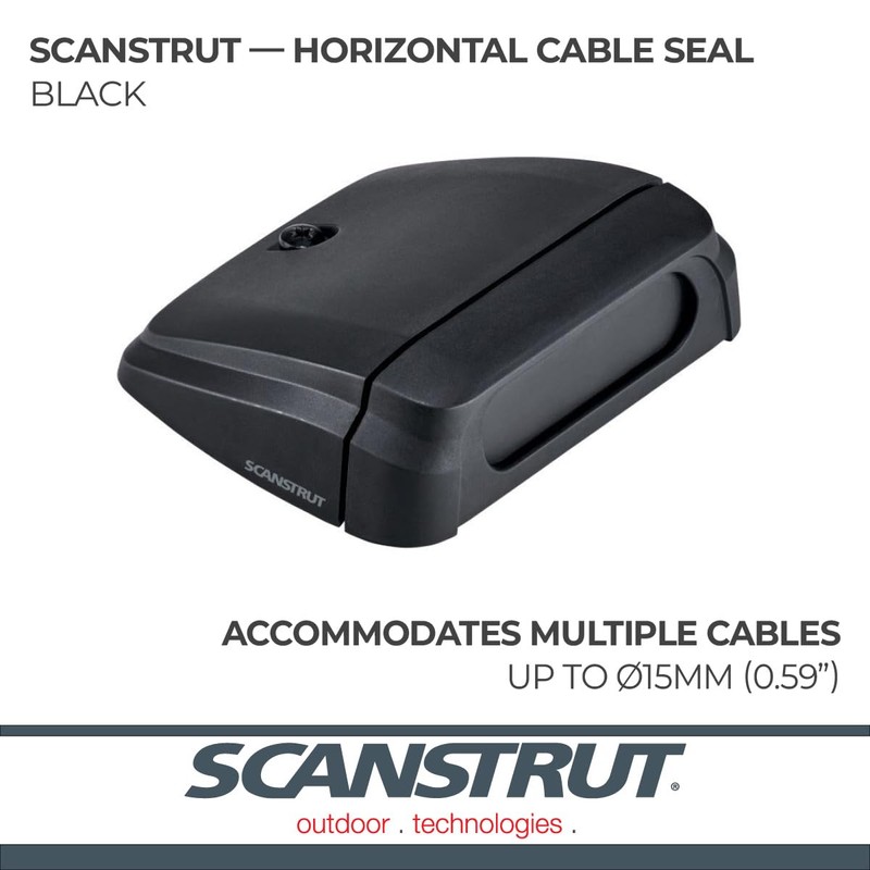 Scanstrut DS-H-Multi-BLK Horizontal Multi Cable Seal – Black