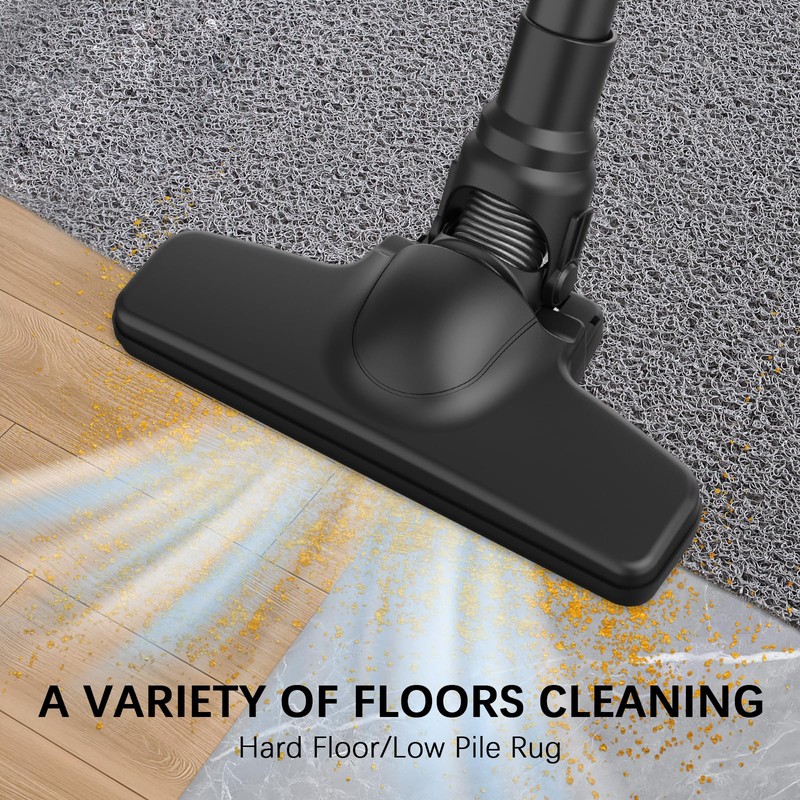 KEROMEE Cordless Vacuum Cleaner Lightweight Hand-held Stick Vacuum Small Vacuum
